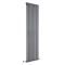 Delta - Anthracite Vertical Single Slim-Panel Designer Radiator - 70" x 22"