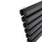 Revive - Black Horizontal Double-Panel Designer Radiator - 14" x 70"