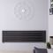 Revive - Black Horizontal Single-Panel Designer Radiator - 18.5" x 70"
