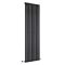 Revive - Black Vertical Single-Panel Designer Radiator - 70" x 23.25"