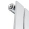 Delta - Chrome Vertical Single Slim-Panel Designer Radiator - 70.75" x 14.75"