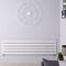Revive - White Horizontal Single-Panel Designer Radiator - 18.5" x 70"