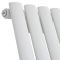 Revive - White Vertical Single-Panel Designer Radiator - 70" x 9.25"
