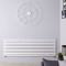 Revive - White Horizontal Single-Panel Designer Radiator - 23.25" x 70"