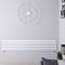 Revive - White Horizontal Double-Panel Designer Radiator - 14" x 70"