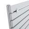 Sloane - White Horizontal Single Flat-Panel Designer Radiator - 14" x 70"