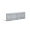 Regent Electric - White Horizontal 3-Column Traditional Cast-Iron Style Plug-In Radiator - 11.75" x 40"