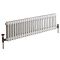 Regent - White Horizontal 2-Column Traditional Cast-Iron Style Radiator - 11.75" x 46.75"