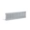 Regent Electric - White Horizontal 2-Column Traditional Cast-Iron Style Plug-In Radiator - 11.75" x 47"