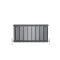 Regent - Anthracite Horizontal 3-Column Traditional Cast-Iron Style Radiator - 23.5" x 46.75"