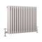Regent - White Horizontal 4-Column Traditional Cast-Iron Style Radiator - 23.5" x 31"