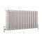 Regent - White Horizontal 4-Column Traditional Cast-Iron Style Radiator - 23.5" x 46.75"