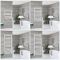 Neva Electric - White Flat Plug-In Towel Warmer - Choice of Size