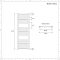 Ive Electric - White Flat Plug-In Towel Warmer - 47” x 24”