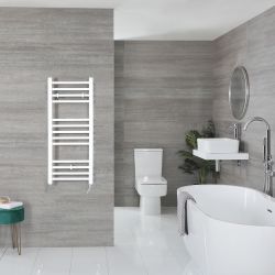 Ive Electric - White Flat Plug-In Towel Warmer - 39” x 16”