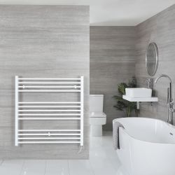 Ive Electric - White Flat Plug-In Towel Warmer - 39” x 39”