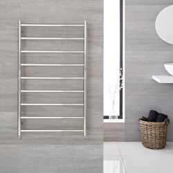 Quo Electric - Stainless Steel Plug-In Towel Warmer - 39.5" x 19.75"