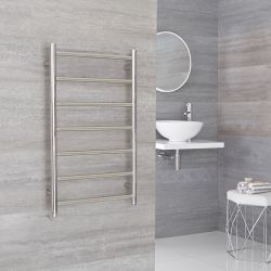 Quo Electric - Stainless Steel Plug-In Towel Warmer - 31.5" x 19.75"