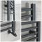 Kent - Anthracite Hydronic Flat Towel Warmer - 47 1/4” x 15 3/4”