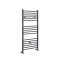 Kent - Anthracite Hydronic Flat Towel Warmer - 47 1/4” x 15 3/4”