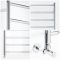 Quo - Stainless Steel Hydronic Towel Warmer - 47.25" x 23.75"