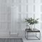 Regent - White Vertical 2-Column Traditional Cast-Iron Style Radiator - 59" x 15"