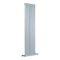 Regent - White Vertical 2-Column Traditional Cast-Iron Style Radiator - 59" x 15"