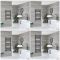 Artle Electric - Anthracite Curved Plug-In Towel Warmer - Choice of Size