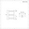 Kent - Anthracite Hydronic Flat Towel Warmer - 23 5/8” x 15 3/4”