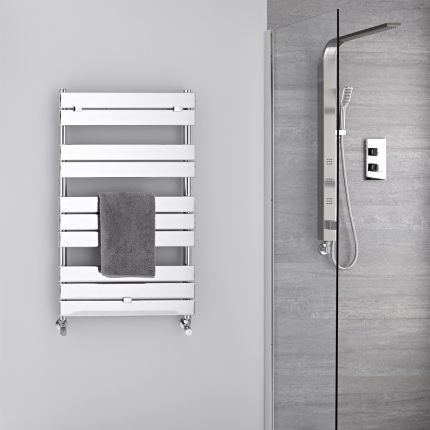 Lustro - Hydronic Chrome Heated Towel Warmer - 39.25" x 23.5"