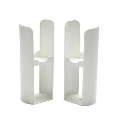 Revive - Modern Floor-Mounting Radiator Feet - White