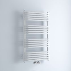 Arch - White Hydronic Heated Towel Warmer - 39.25" x 23.5"