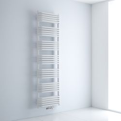 Arch - White Hydronic Heated Towel Warmer - 70.75" x 19.75"