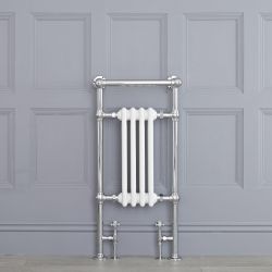 Marquis - Traditional Hydronic Heated Towel Warmer with Drying Rail - 36.63" x 17.75"