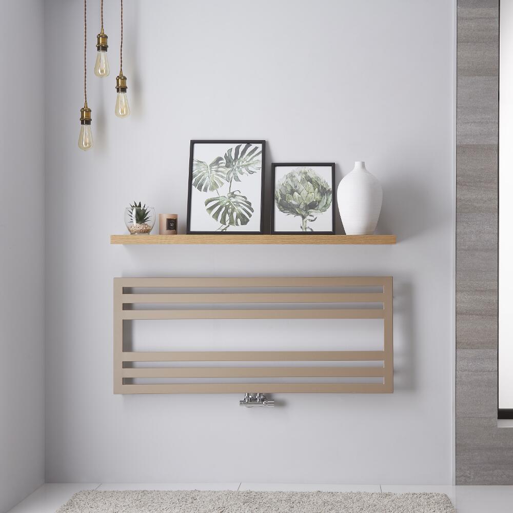 Firenze - Mineral Quartz Hydronic Designer Towel Warmer - 19.75" x 47.25"