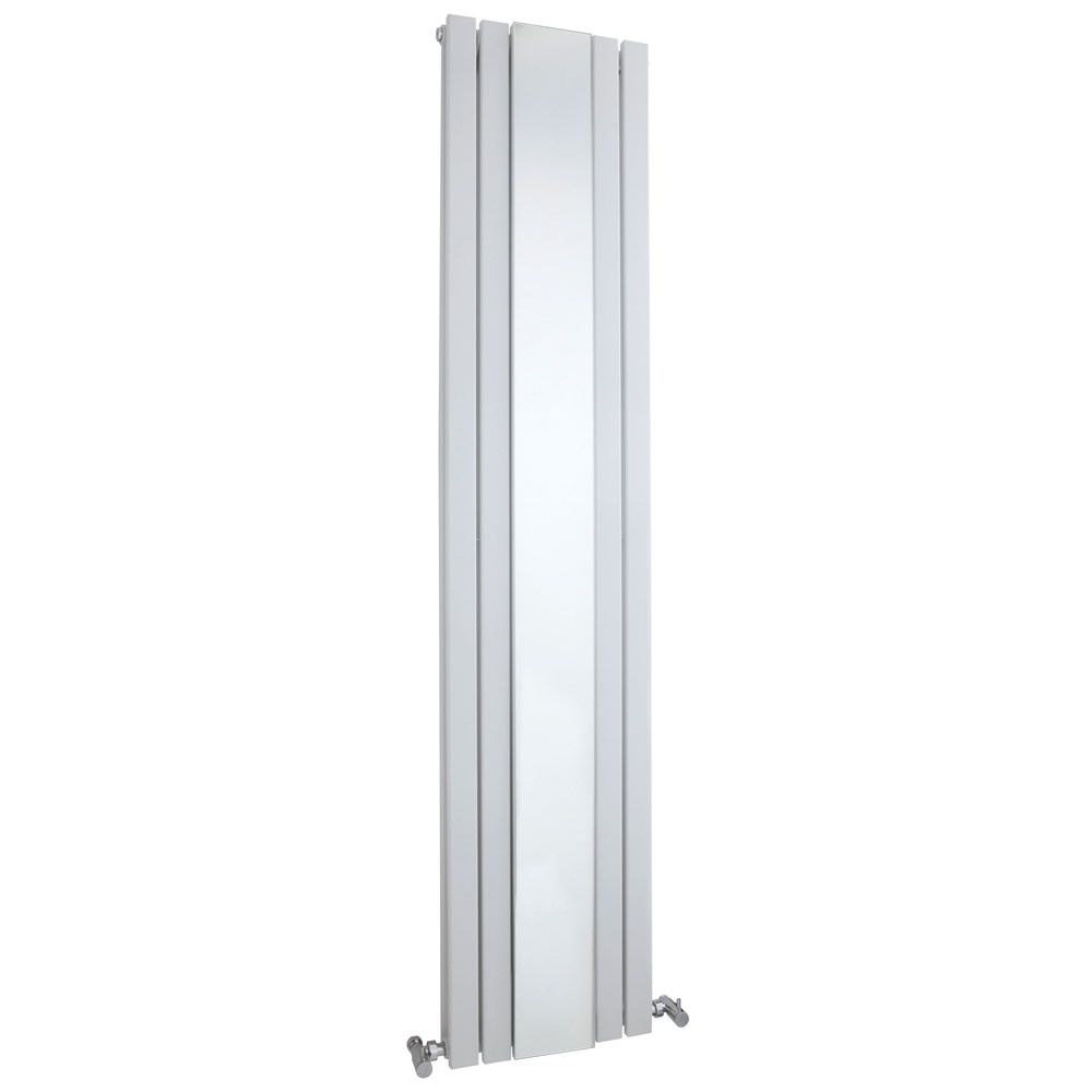 Sloane - White Vertical Double-Panel Designer Radiator - 70.75" x 15"