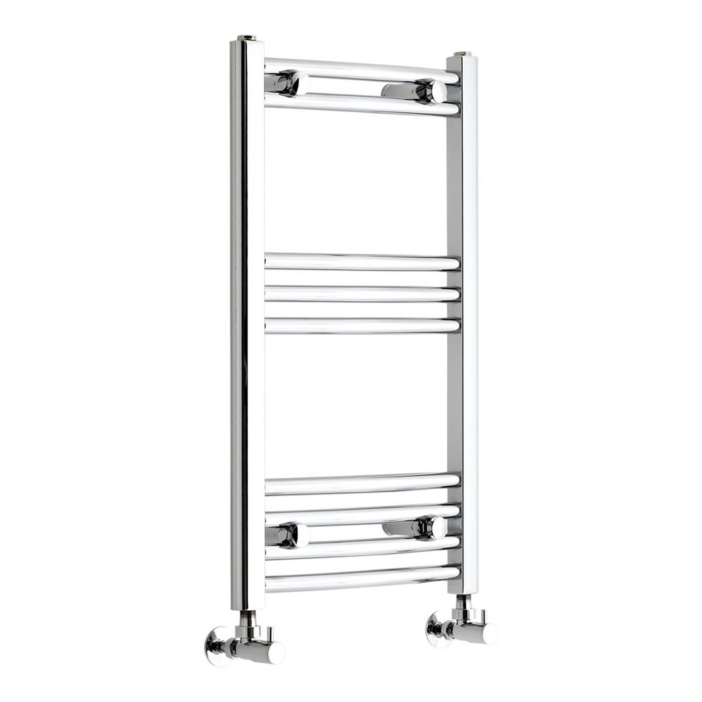 Etna - Hydronic Chrome Heated Towel Warmer - 27.5" x 15.75"