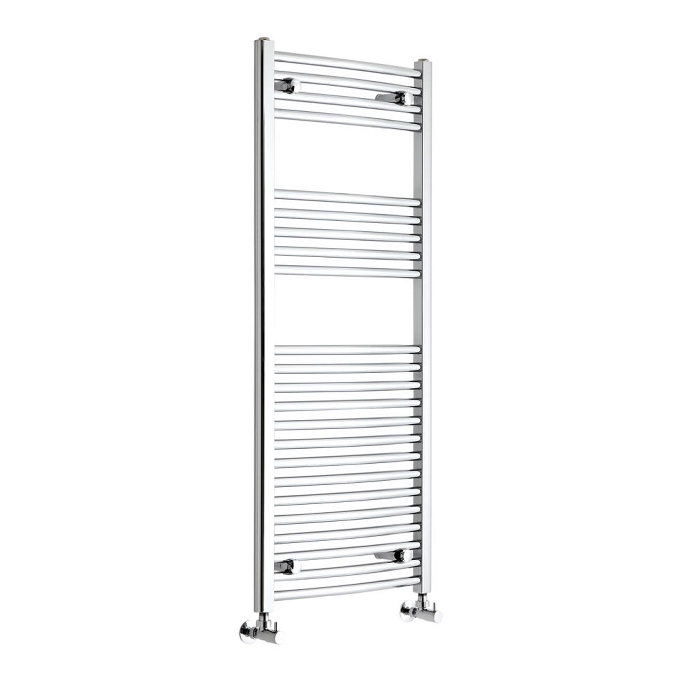 Etna - Hydronic Chrome Heated Towel Warmer - 47.25" x 19.75"