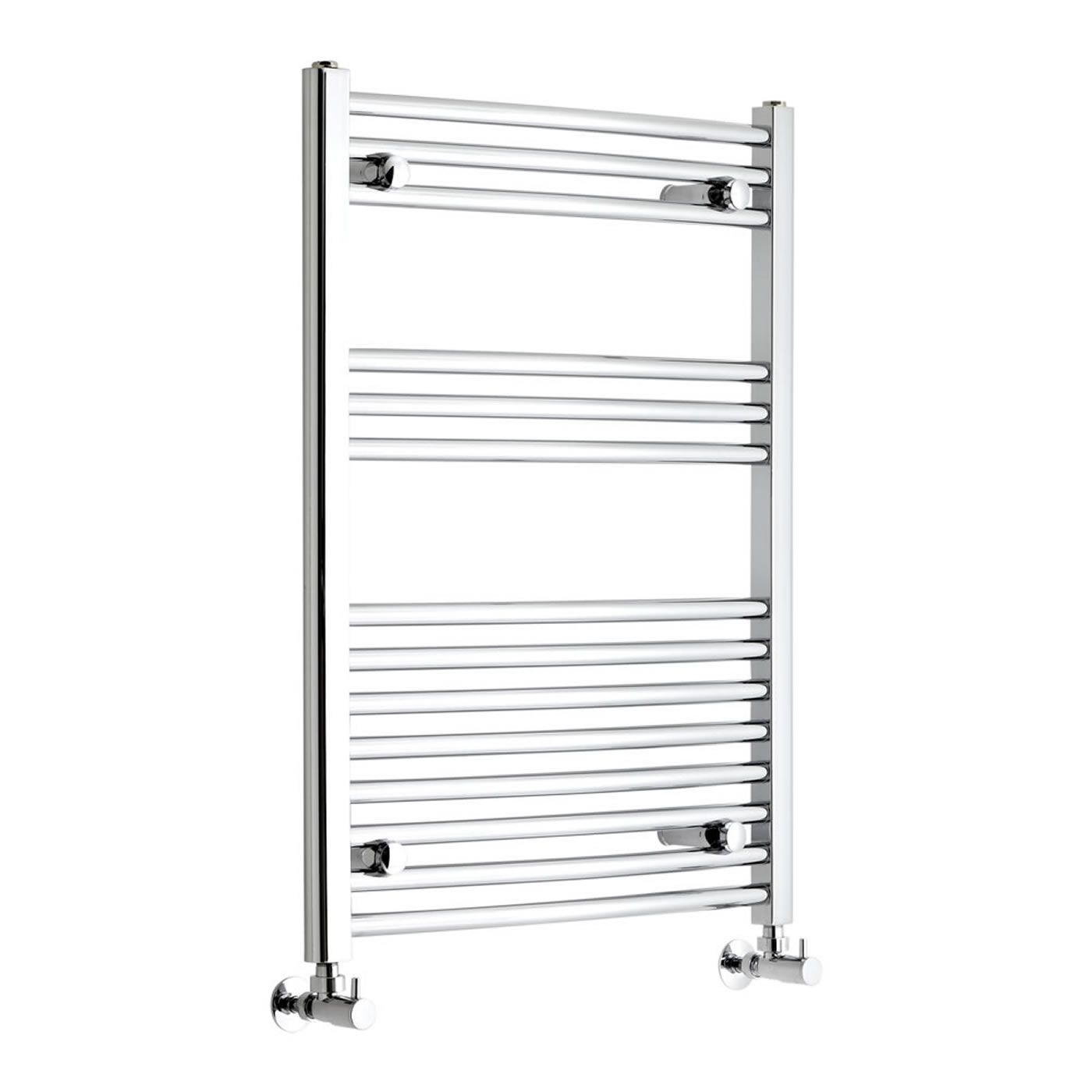 Etna - Hydronic Chrome Heated Towel Warmer - 31.5" x 23.5"