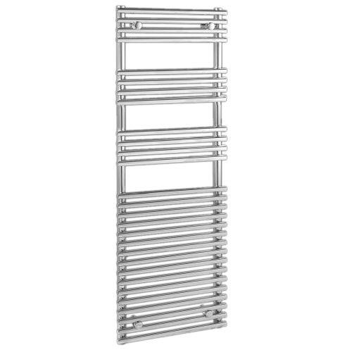 Ischia - Hydronic Chrome Heated Towel Warmer - 65" x 17.75"