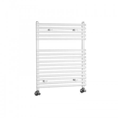 Ischia - Hydronic White Heated Towel Warmer - 29.5" x 23.5"