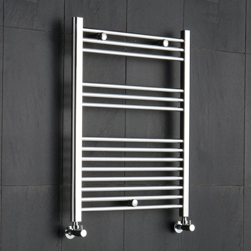 Linosa - Chrome Hydronic Heated Towel Warmer - 31.5" x 19.75"