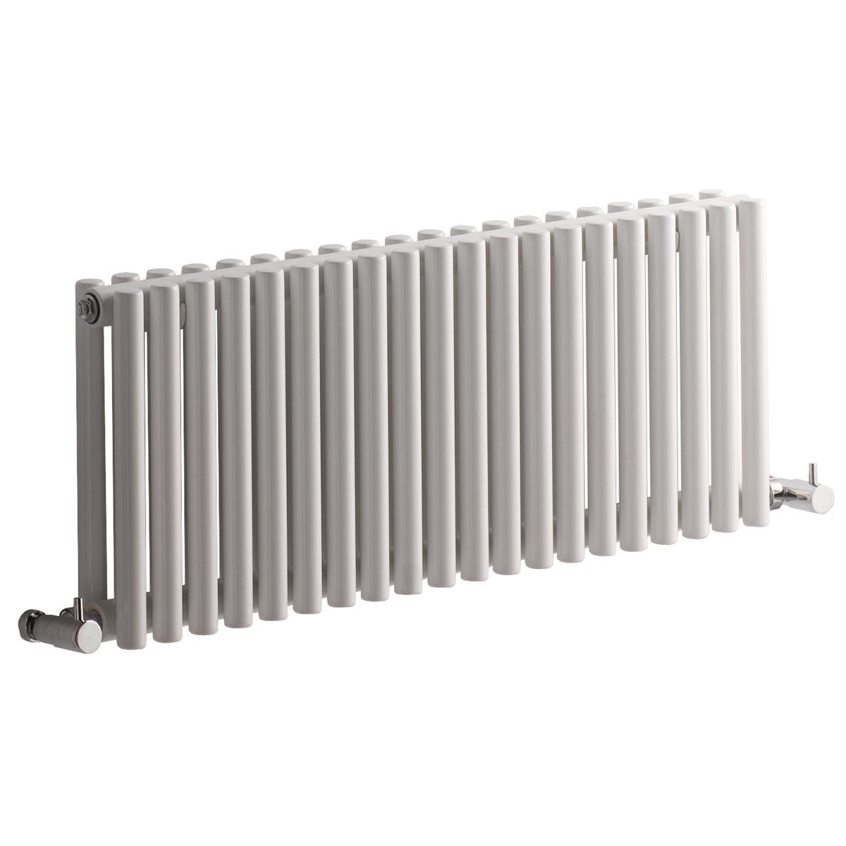 Revive - White Horizontal Single-Panel Designer Radiator - 11.75" x 30"