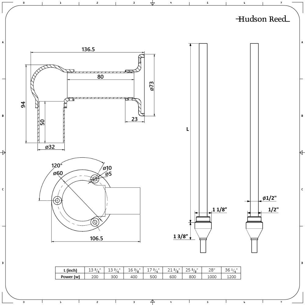 product dimensions