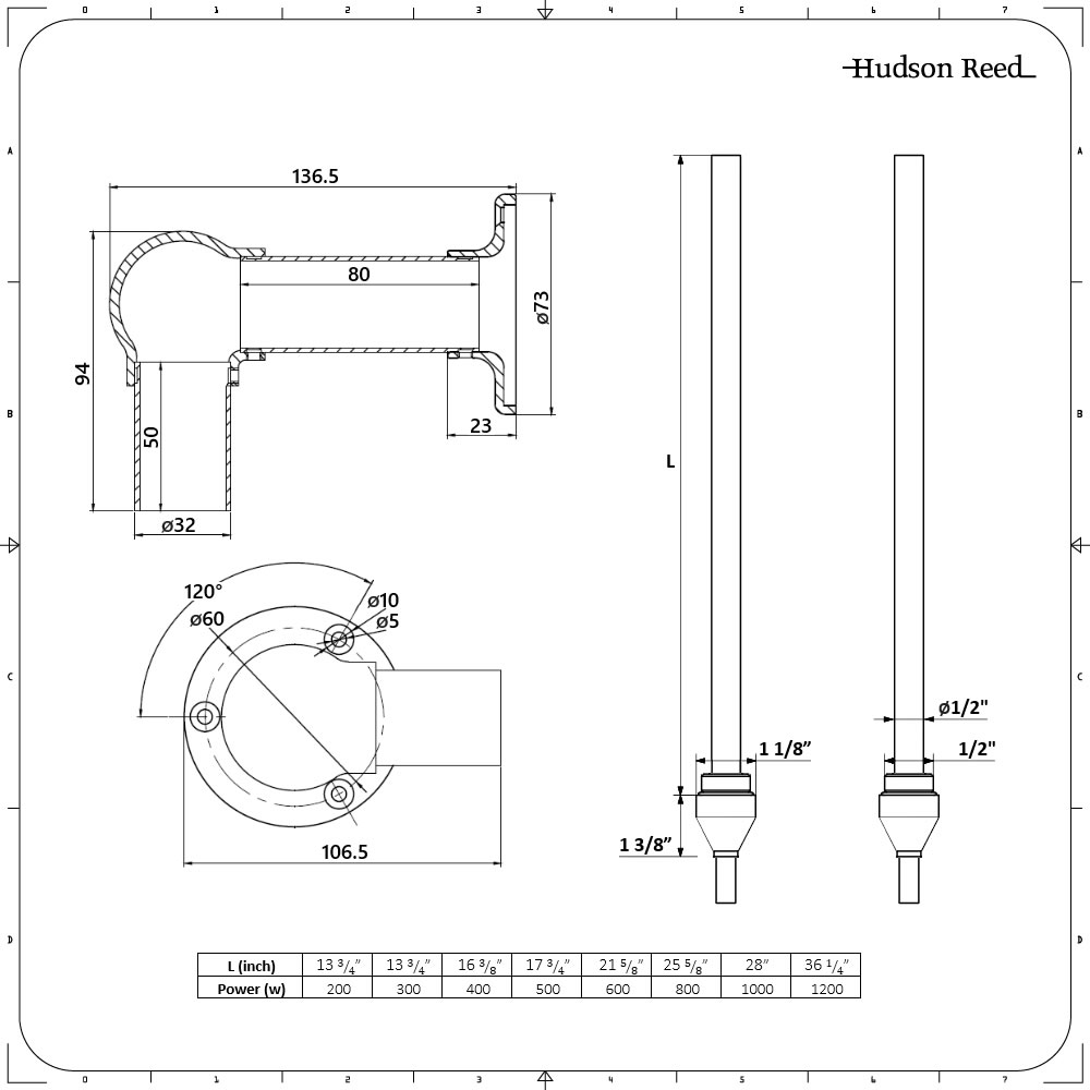 product dimensions