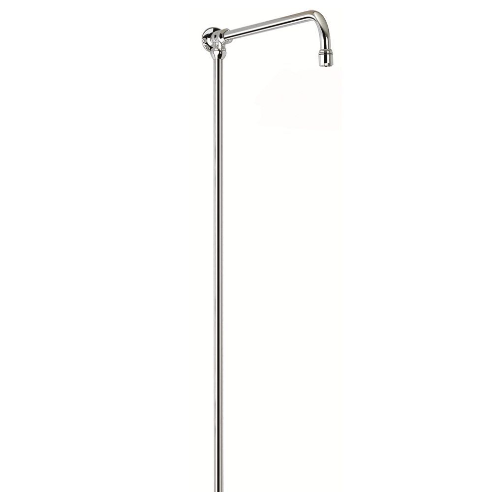 Chrome Traditional 0.7" rigid riser kit (No Head)