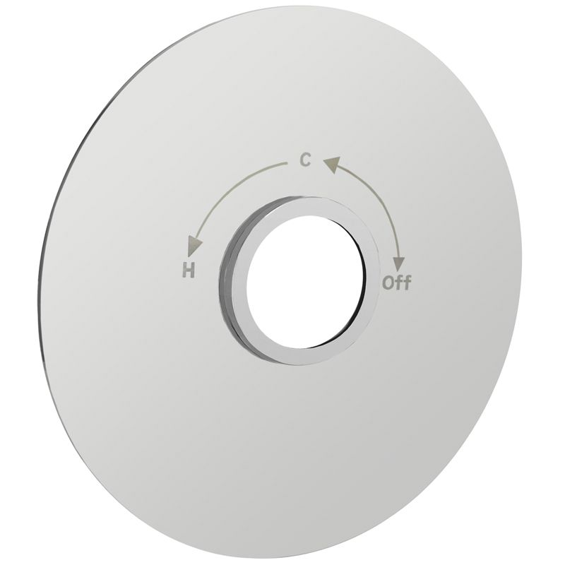 Round concealing plate for VQ12