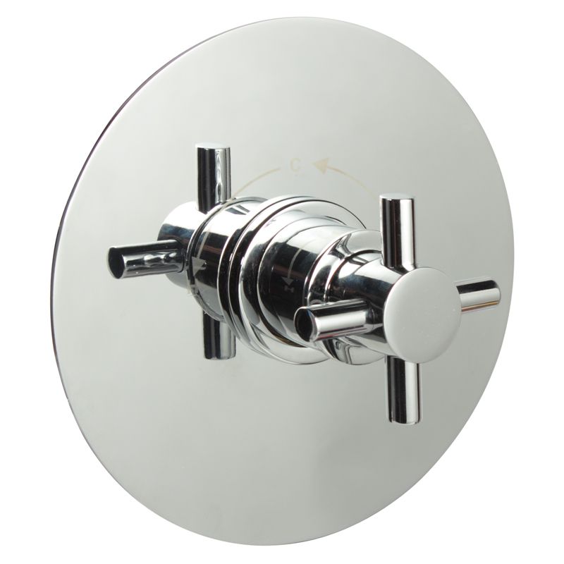 3/4" Sequential Valve, Round Plate & Modern Crosshead Handle