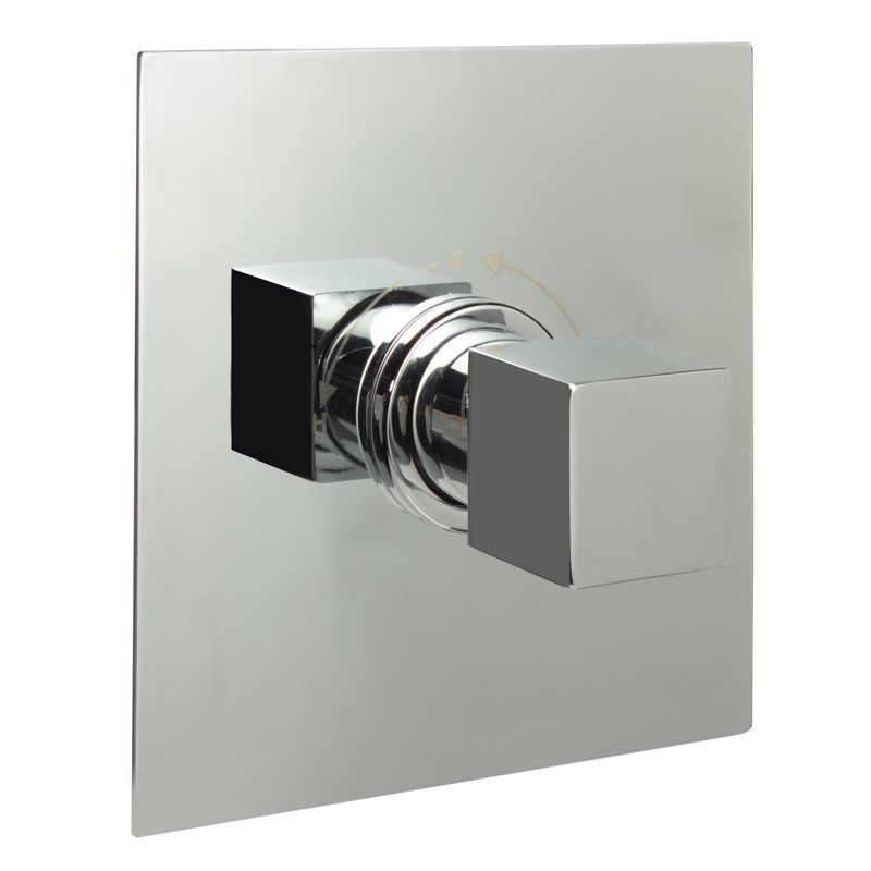 3/4" Sequential Valve, Square Plate & Modern Square Handle