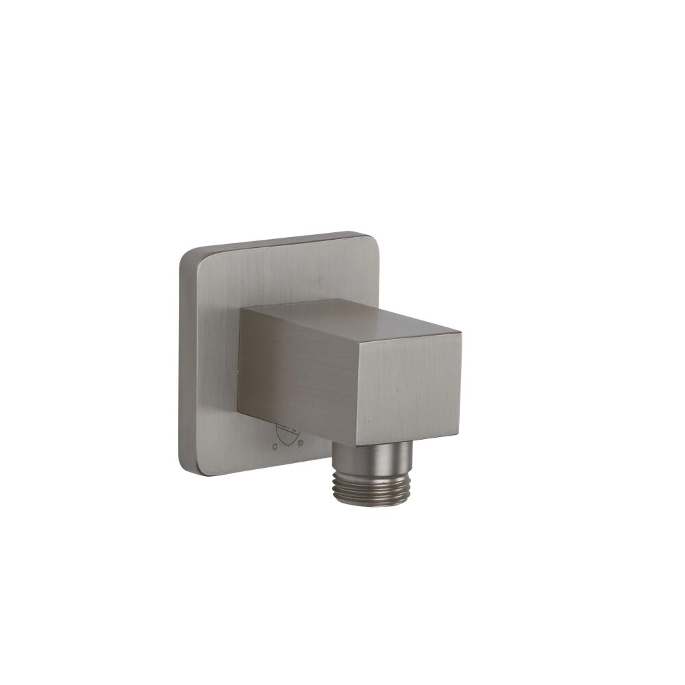 Square Outlet Elbow - Brushed Nickel